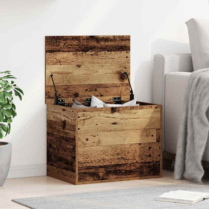 Aufbewahrungsbox Altholz 60 x 42 x 46 cm Holzwerkstoff
