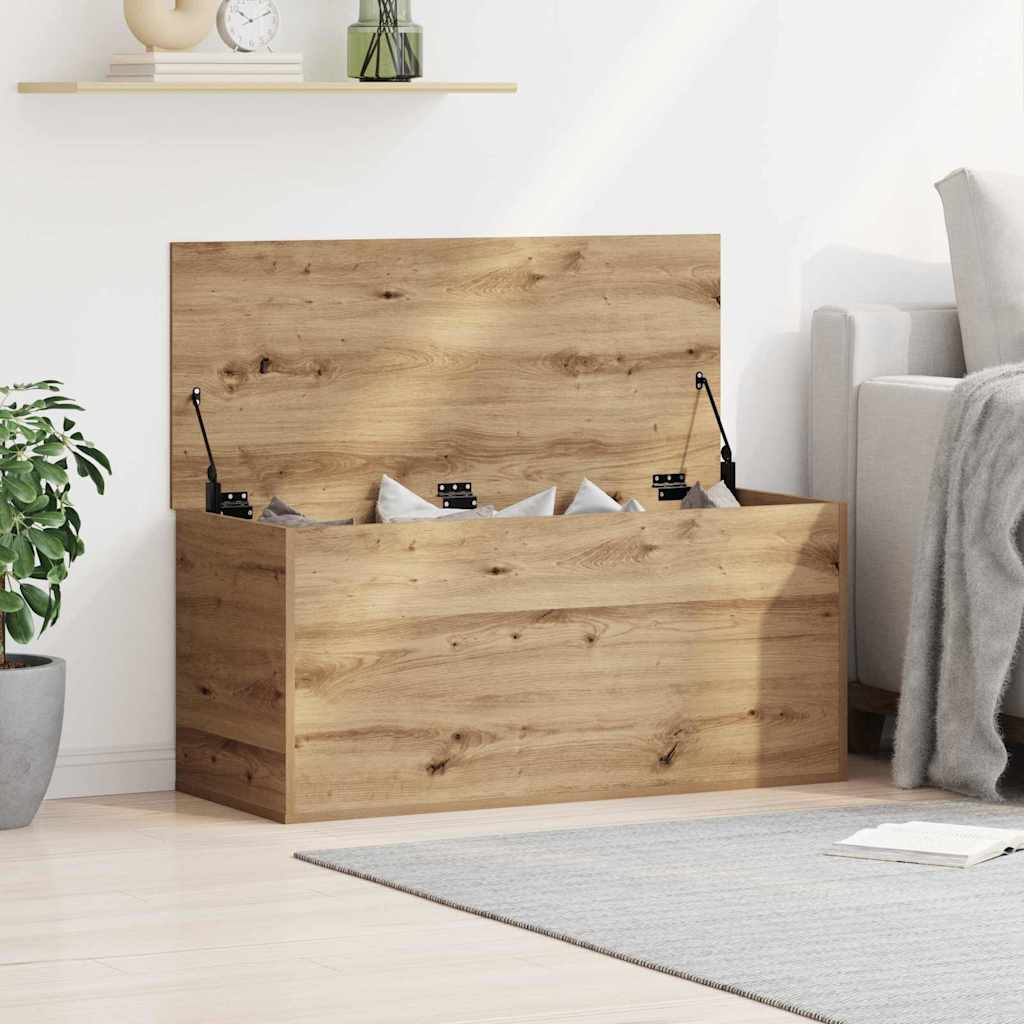 Aufbewahrungsbox Artisan-Eiche 100 x 42 x 46 cm Holzwerkstoff
