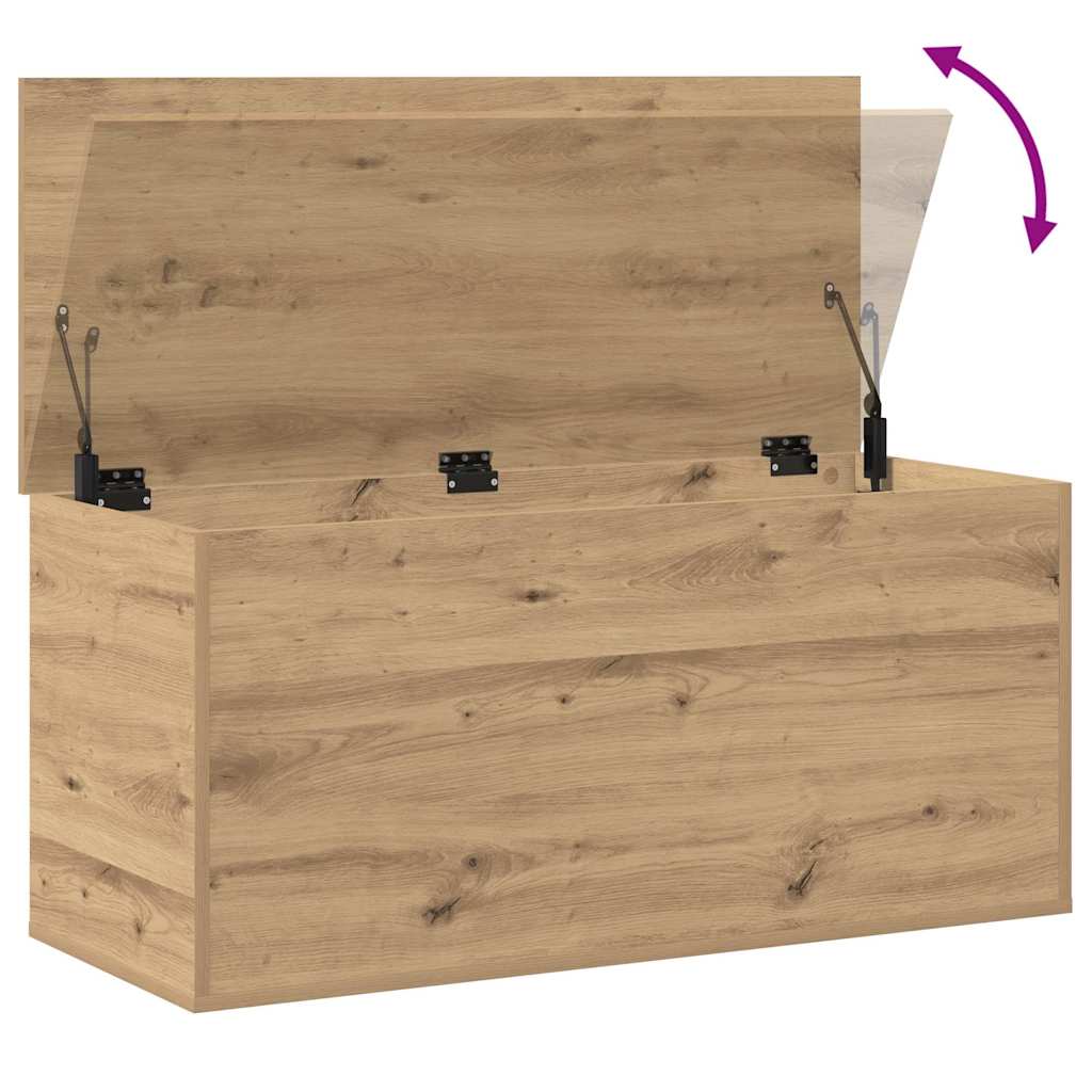 Aufbewahrungsbox Artisan-Eiche 100 x 42 x 46 cm Holzwerkstoff