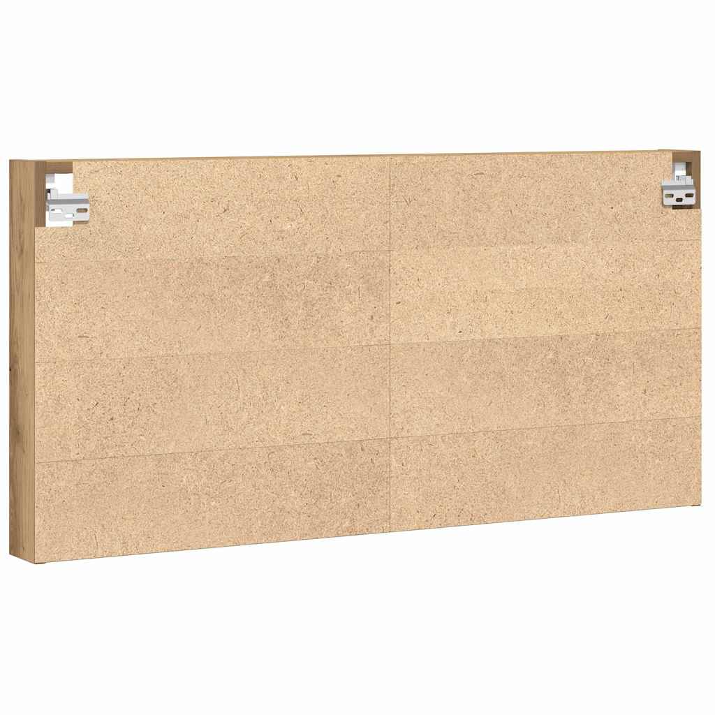 Vitrine Wandhalterung Artisan-Eiche 100 x 8,5 x 50 cm