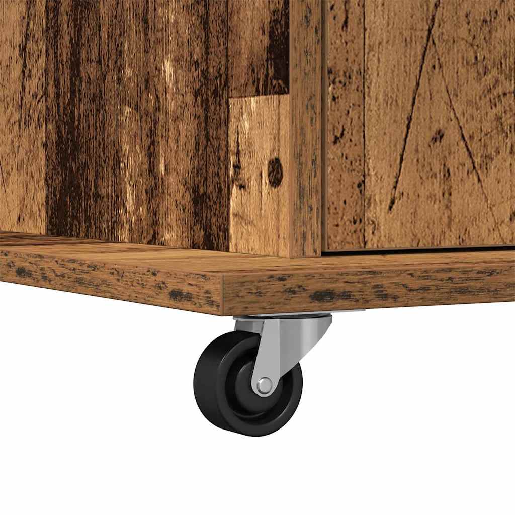 Podium Altholz Holzwerkstoff 55 x 55 x 107 cm