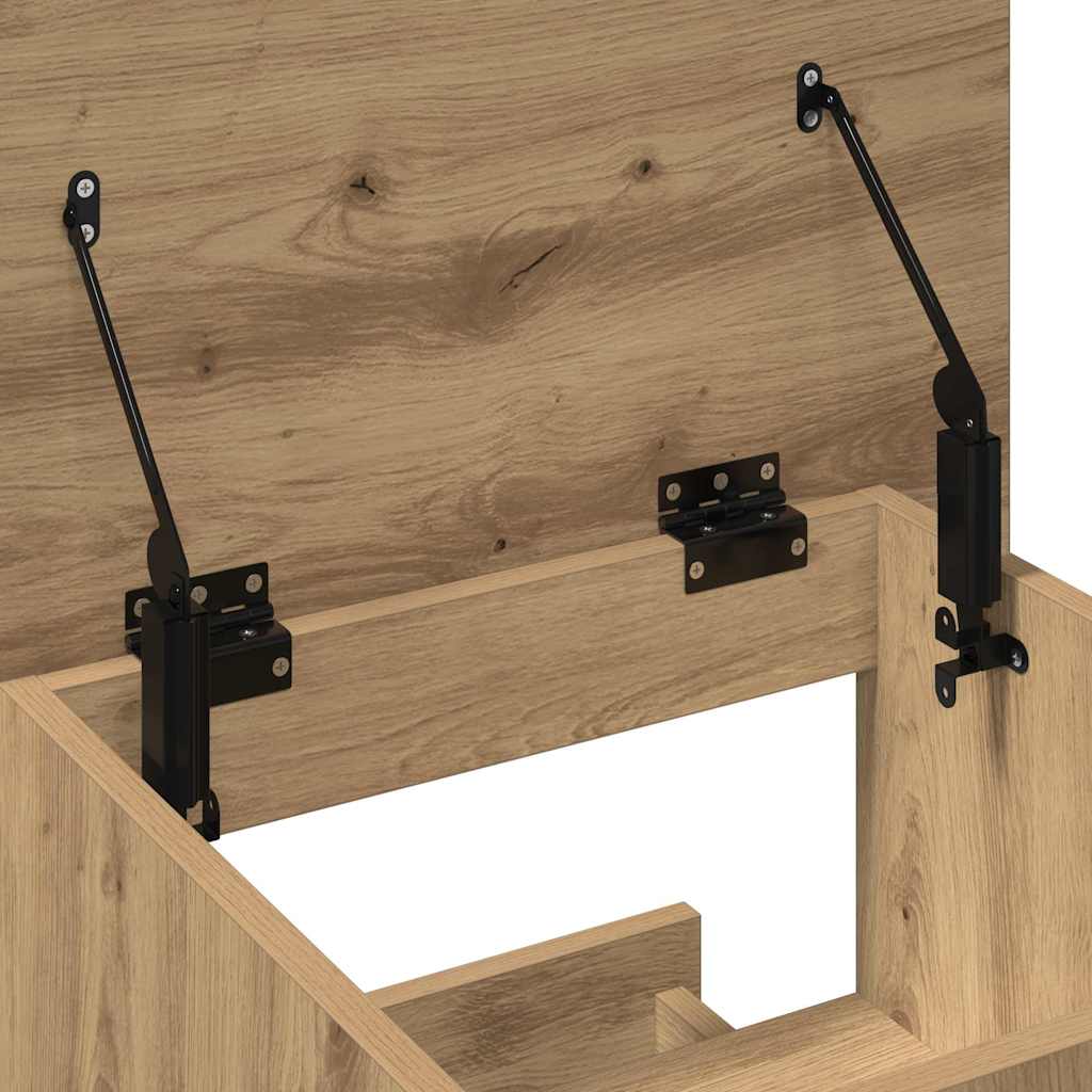 Podium Artisan-Eiche Holzwerkstoff 55 x 55 x 107 cm