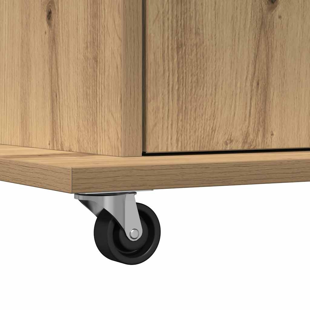 Podium Artisan-Eiche Holzwerkstoff 55 x 55 x 107 cm