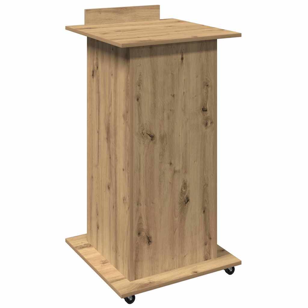 Podium Artisan-Eiche Holzwerkstoff 55 x 55 x 107 cm