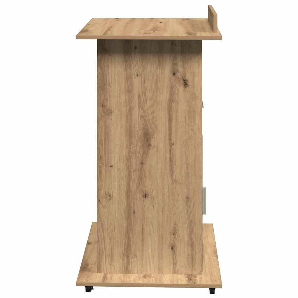 Podium Artisan-Eiche Holzwerkstoff 55 x 55 x 107 cm