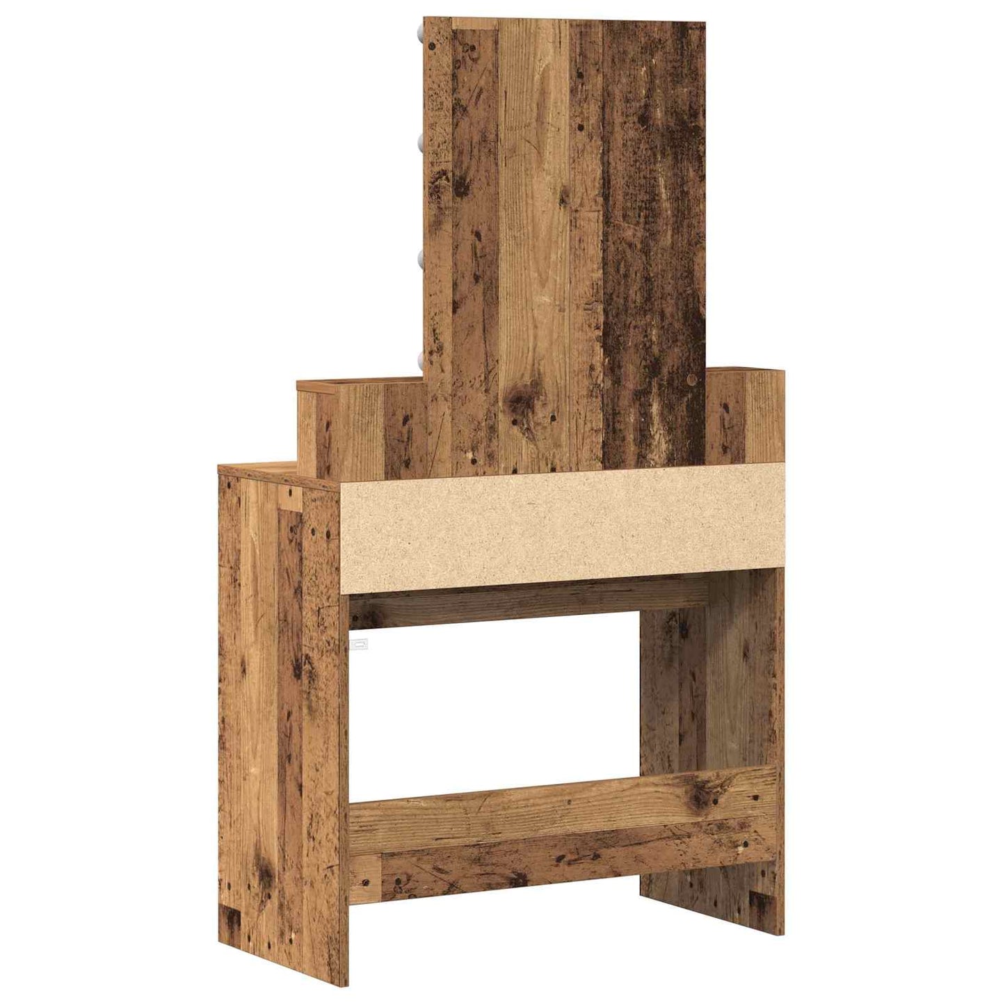 Schminktisch Altholz 80 x 41 x 144,5 cm Holzwerkstoff