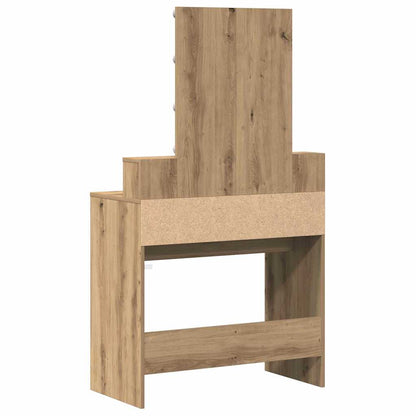 Schminktisch Artisan-Eiche 80 x 41 x 144,5 cm Holzwerkstoff