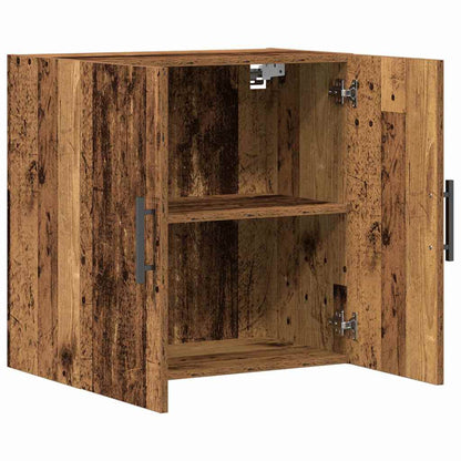 Wandschrank 60 x 31,5 x 60 cm Holzwerkstoff Altholz