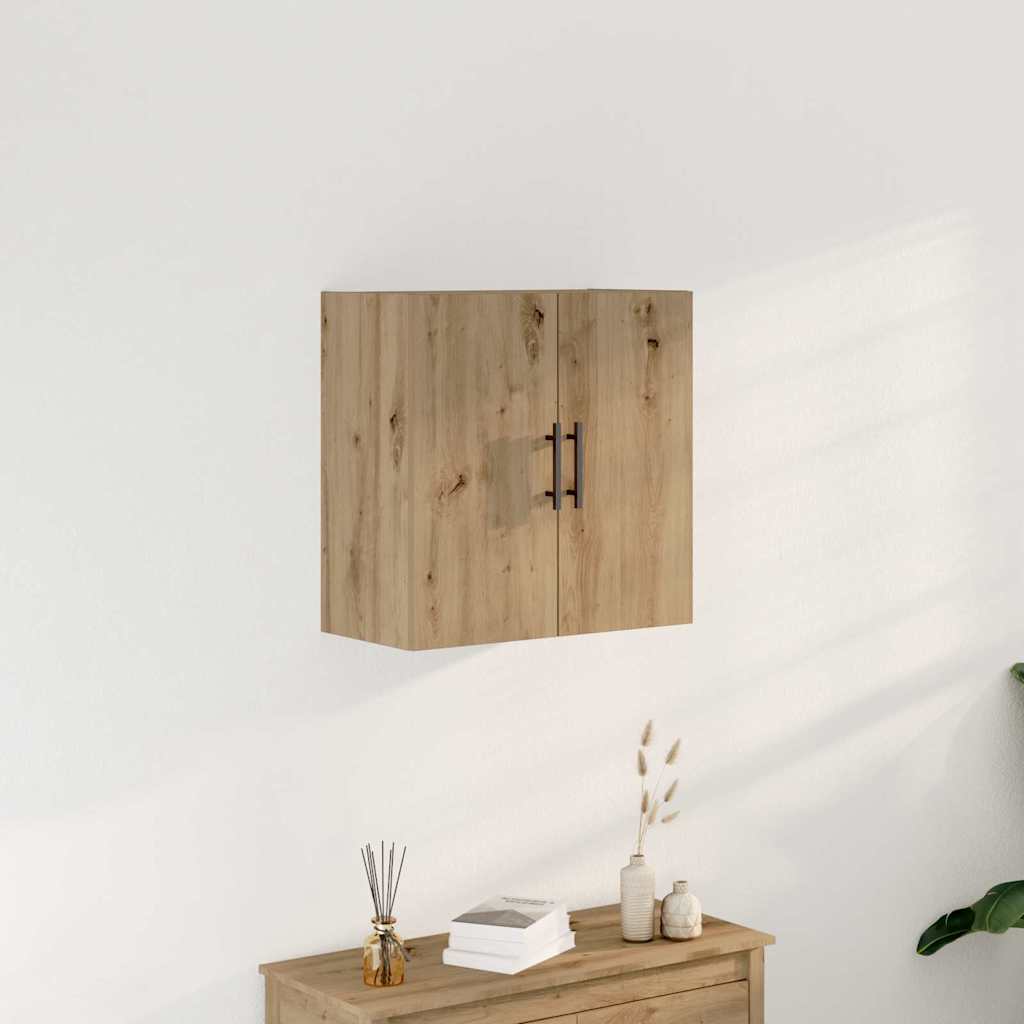 Wandschrank 60 x 31,5 x 60 cm Holzwerkstoff Artisan-Eiche