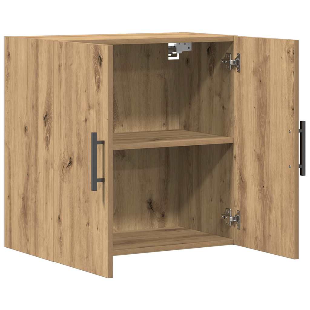 Wandschrank 60 x 31,5 x 60 cm Holzwerkstoff Artisan-Eiche