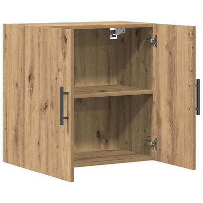 Wandschrank 60 x 31,5 x 60 cm Holzwerkstoff Artisan-Eiche