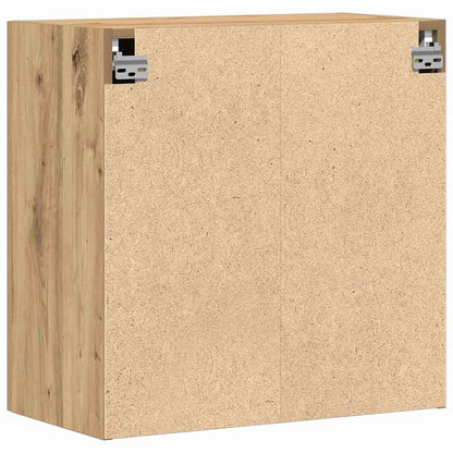 Wandschrank 60 x 31,5 x 60 cm Holzwerkstoff Artisan-Eiche