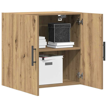 Wandschrank 60 x 31,5 x 60 cm Holzwerkstoff Artisan-Eiche