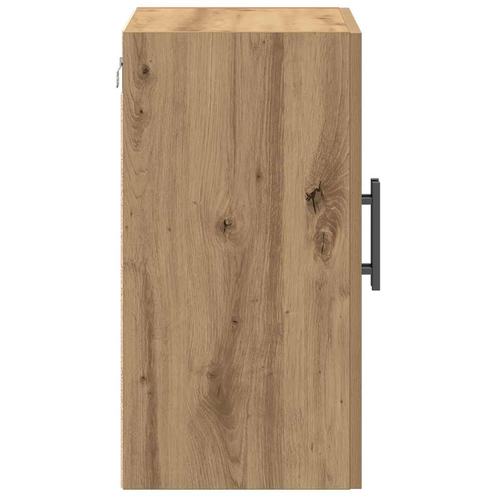 Wandschrank 60 x 31,5 x 60 cm Holzwerkstoff Artisan-Eiche