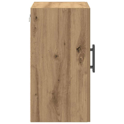 Wandschrank 60 x 31,5 x 60 cm Holzwerkstoff Artisan-Eiche