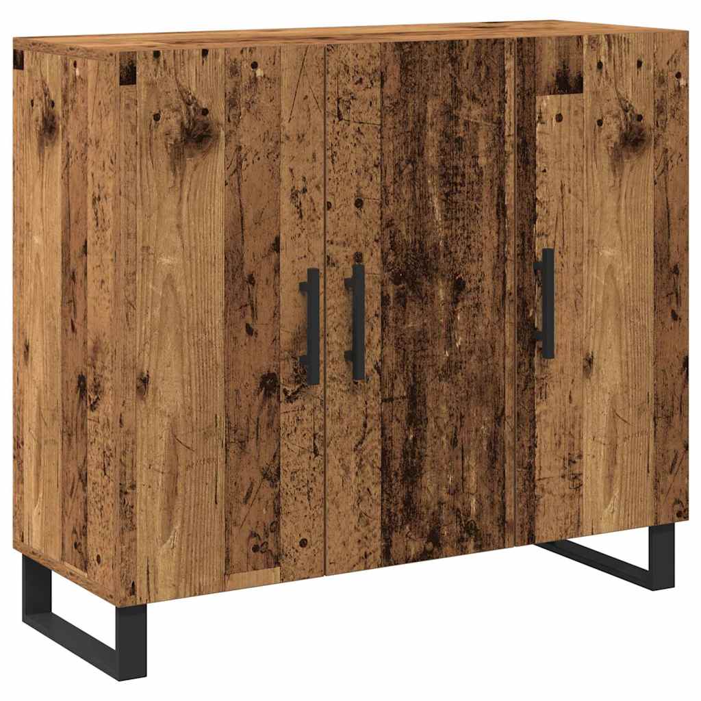 Sideboard Altholz 90 x 34 x 80 cm Holzwerkstoff