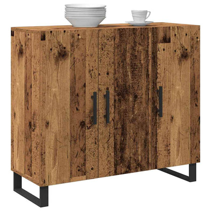 Sideboard Altholz 90 x 34 x 80 cm Holzwerkstoff