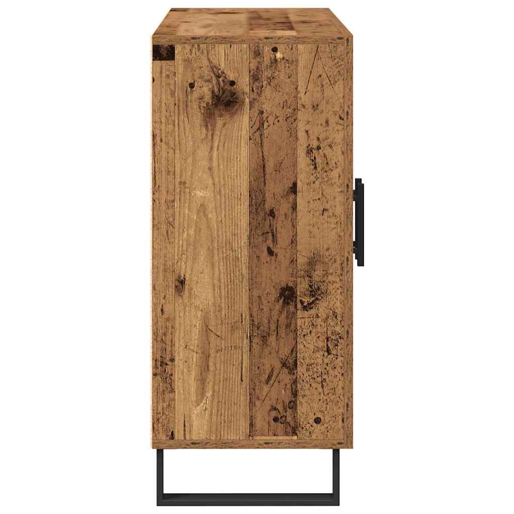 Sideboard Altholz 90 x 34 x 80 cm Holzwerkstoff