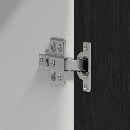 Hängeschrank Lyon Schwarz Eichen-Optik 80 x 31 x 60 cm