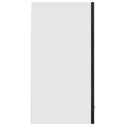 Hängeschrank Lyon Schwarz Eichen-Optik 80 x 31 x 60 cm
