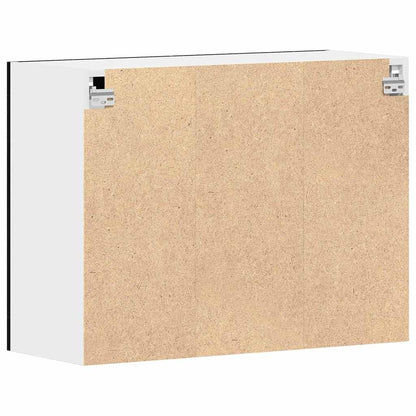 Hängeschrank Lyon Schwarz Eichen-Optik 80 x 31 x 60 cm