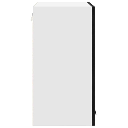 Hängeschrank Schwarz Eichen-Optik 60 x 31 x 60 cm Holzwerkstoff