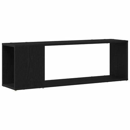 TV-Schrankset 100 x 24 x 63 cm Schwarz Holzwerkstoff