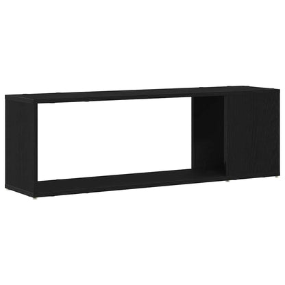 TV-Schrankset 100 x 24 x 63 cm Schwarz Holzwerkstoff