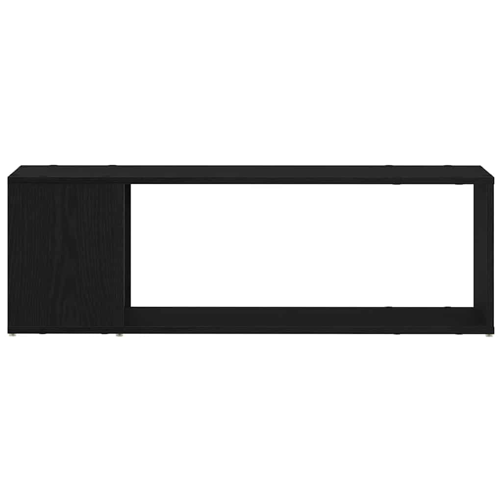 TV-Schrankset 100 x 24 x 63 cm Schwarz Holzwerkstoff