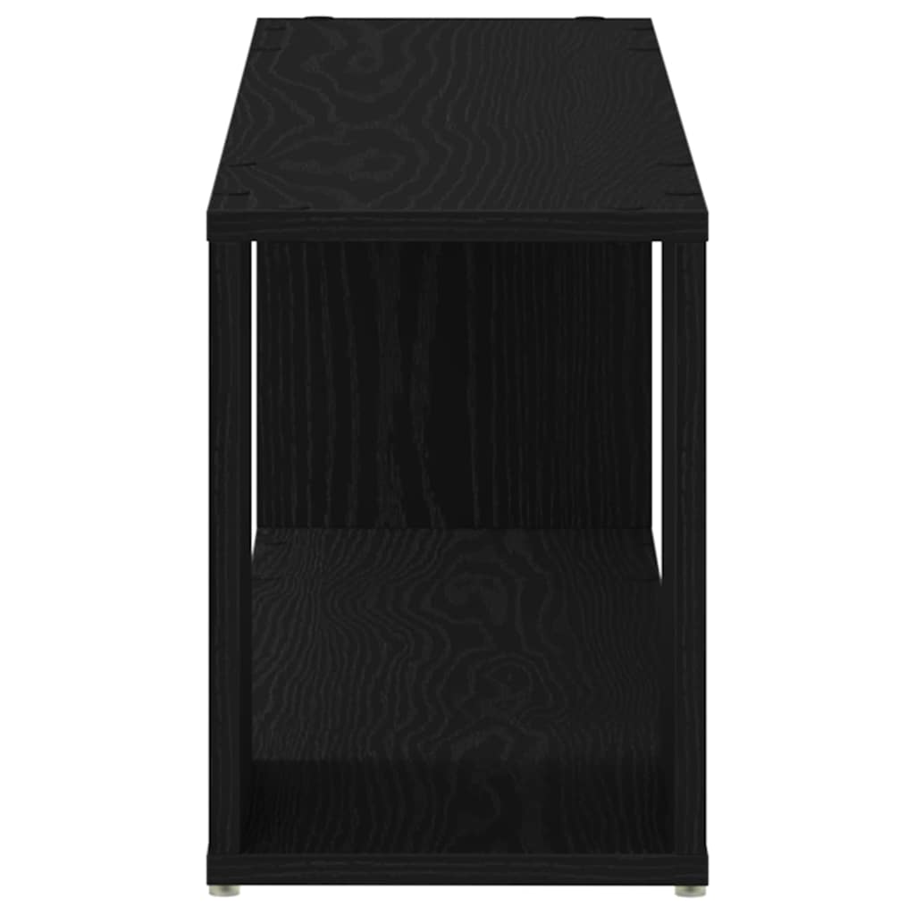 TV-Schrankset 100 x 24 x 63 cm Schwarz Holzwerkstoff