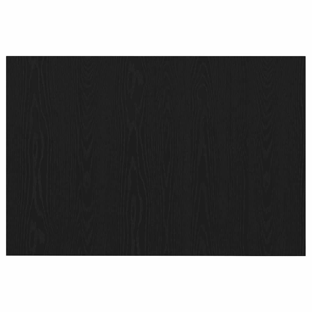 Bett Kopfteil Schwarz Eiche 120x1,5x80 cm Ingenieurholz