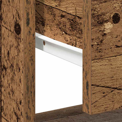 Nachttisch 2 Stk. Altholz 45 x 34 x 44 cm Holzwerkstoff