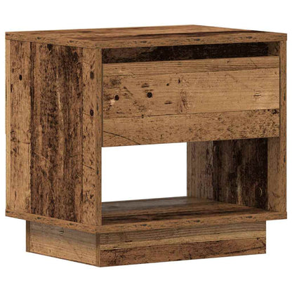 Nachttisch 2 Stk. Altholz 45 x 34 x 44 cm Holzwerkstoff