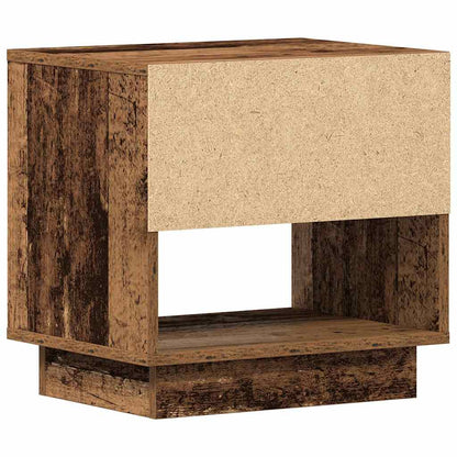 Nachttisch 2 Stk. Altholz 45 x 34 x 44 cm Holzwerkstoff