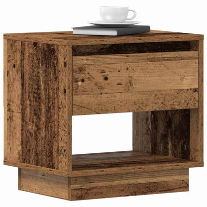 Nachttisch 2 Stk. Altholz 45 x 34 x 44 cm Holzwerkstoff