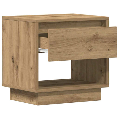 Nachttisch 2 Stk. Artisan-Eiche 45 x 34 x 44 cm Holzwerkstoff
