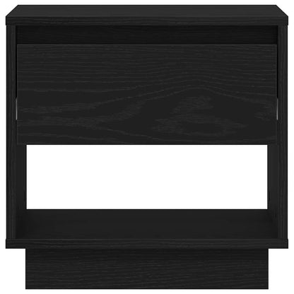 Nachttisch 2 Stk. Schwarz Eichen-Optik 45 x 34 x 44 cm