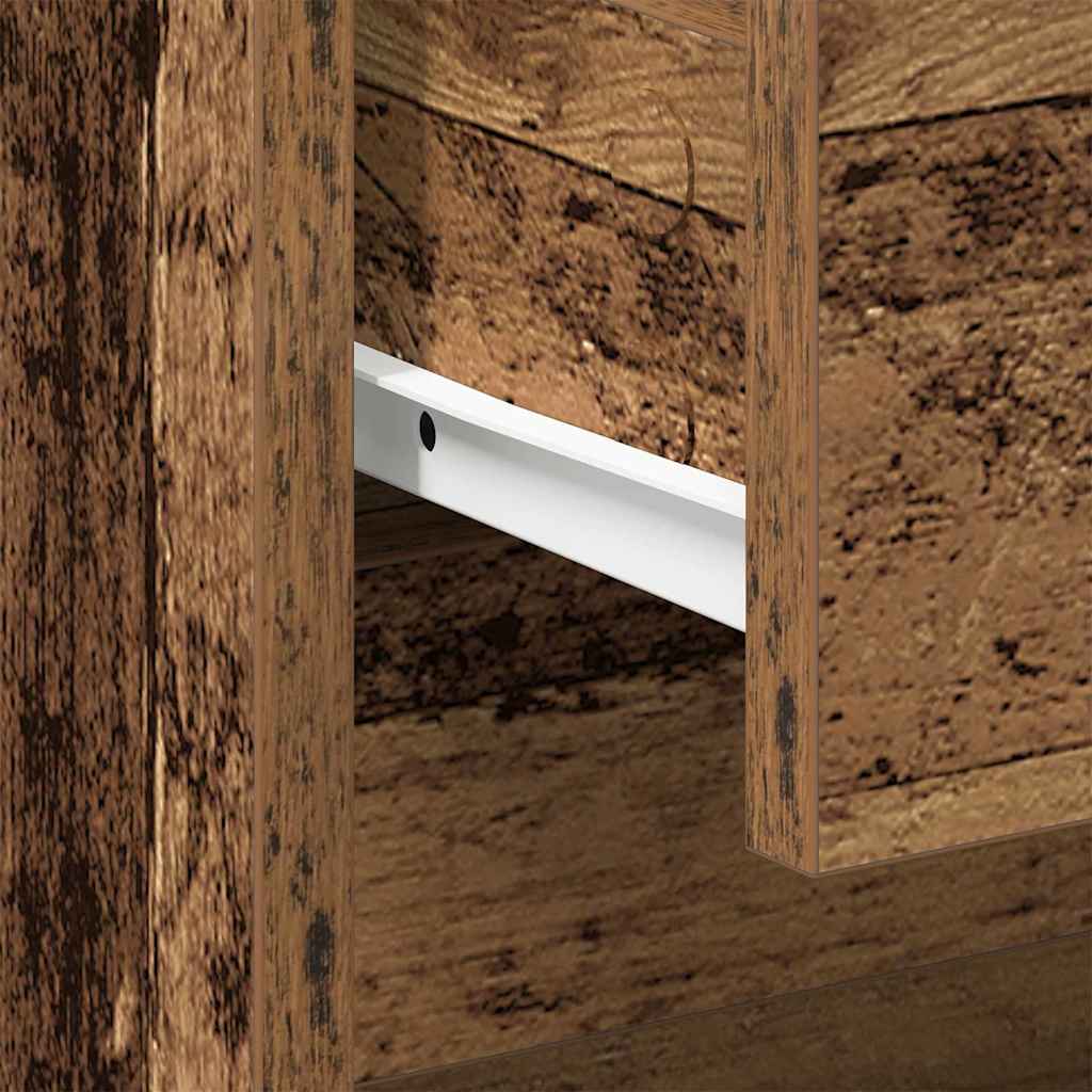 Nachttisch Altholz 45 x 34 x 44,5 cm Holzwerkstoff