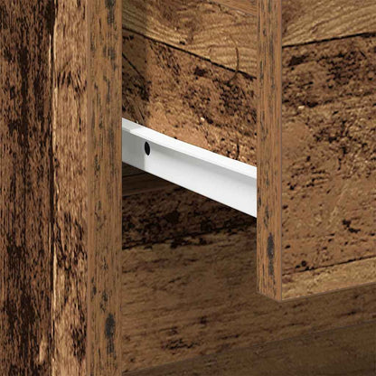 Nachttisch 2 Stk. Altholz 45 x 34 x 44,5 cm Holzwerkstoff