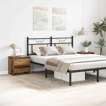 Nachttisch 2 Stk. Altholz 45 x 34 x 44,5 cm Holzwerkstoff