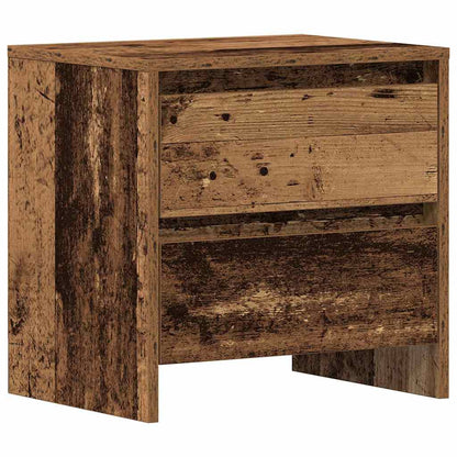 Nachttisch 2 Stk. Altholz 45 x 34 x 44,5 cm Holzwerkstoff