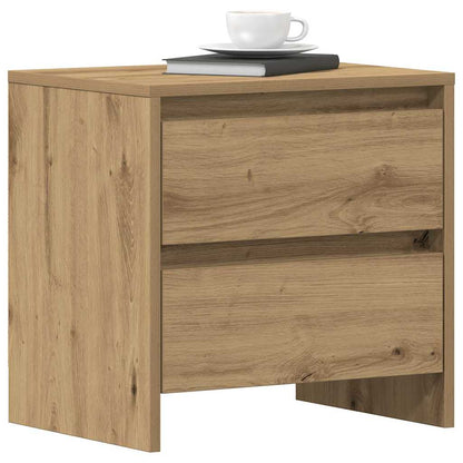 Nachttisch 2 Stk. Artisan-Eiche 45 x 34 x 44,5 cm Holzwerkstoff