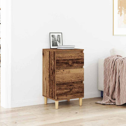 Nachttisch Altholz 40 x 35 x 70 cm Holzwerkstoff