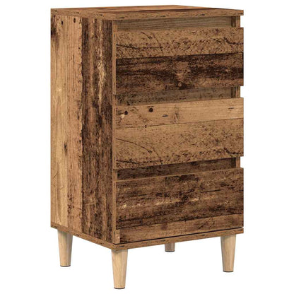 Nachttisch Altholz 40 x 35 x 70 cm Holzwerkstoff