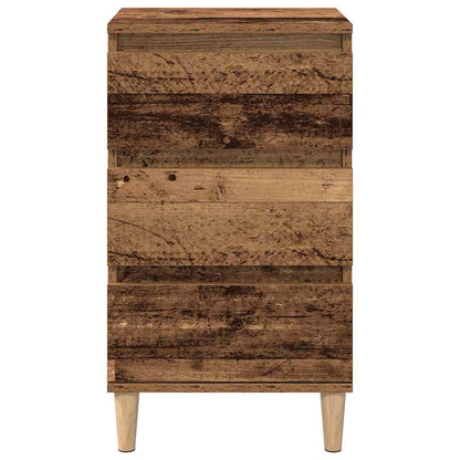 Nachttisch Altholz 40 x 35 x 70 cm Holzwerkstoff