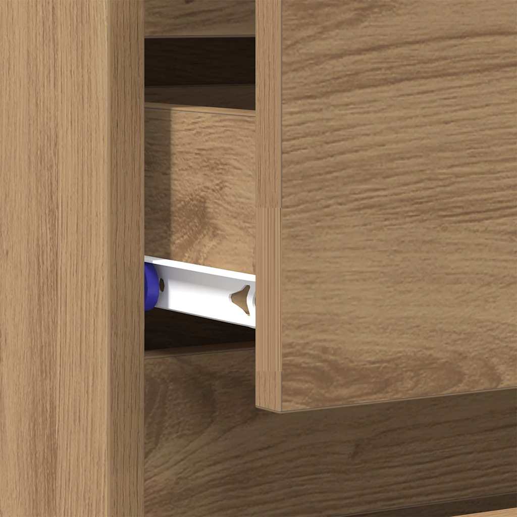 Nachttisch Artisan-Eiche 45 x 35 x 44 cm Holzwerkstoff