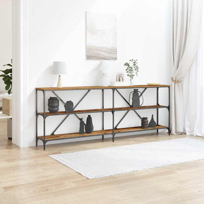 Konsolentisch Altholz 200 x 30 x 75 cm Holzwerkstoff