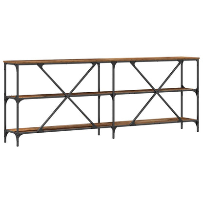 Konsolentisch Altholz 200 x 30 x 75 cm Holzwerkstoff
