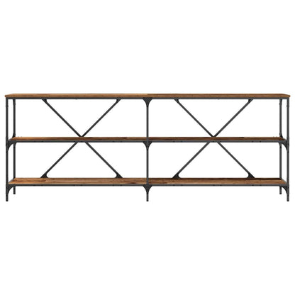 Konsolentisch Altholz 200 x 30 x 75 cm Holzwerkstoff
