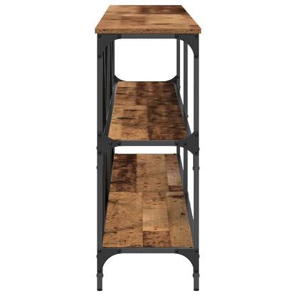 Konsolentisch Altholz 200 x 30 x 75 cm Holzwerkstoff